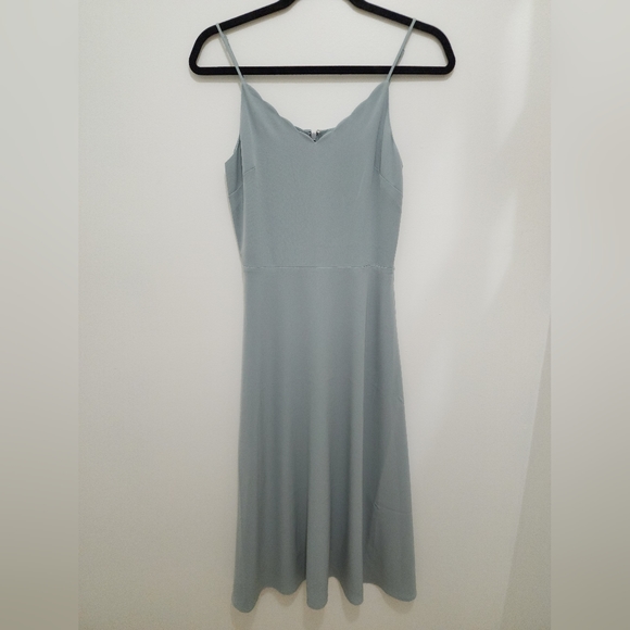 H&M blue slip dress - Picture 2 of 5